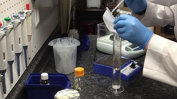 Making a NaCl Solution
