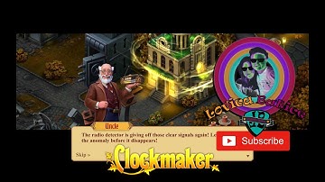 Clockmaker - Match 3 Mystery Game - Town Hall - Radio Anomaly - Level 1 - 5 - Gameplay