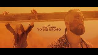 Video thumbnail of "Uña Y Carne - Yo me drogo (Lyric Video Oficial)"