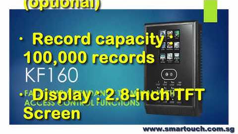 Biometric Face Recognition Machine KF160 Features Link with Access Control System