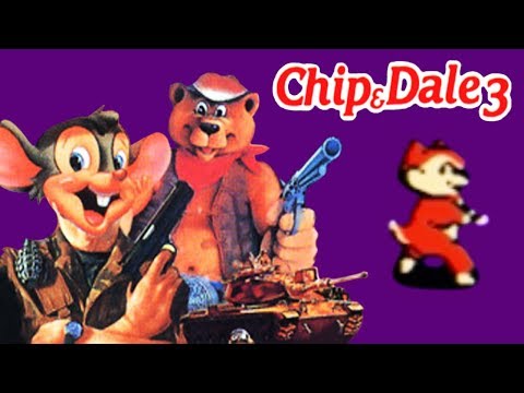 Видео: Chip And Dale 3 / Чип И Дейл 3 (Heavy Barrel) прохождение (NES, Famicom, Dendy)