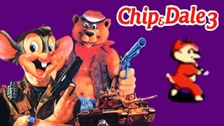 Chip And Dale 3 / Чип И Дейл 3 (Heavy Barrel) прохождение (NES, Famicom, Dendy)