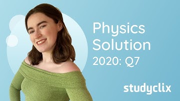 2020 State Exam, Q7; Leaving Cert Physics Higher Level