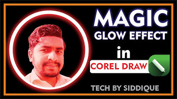 How to Make Neon Glow Effect in CorelDRAW 