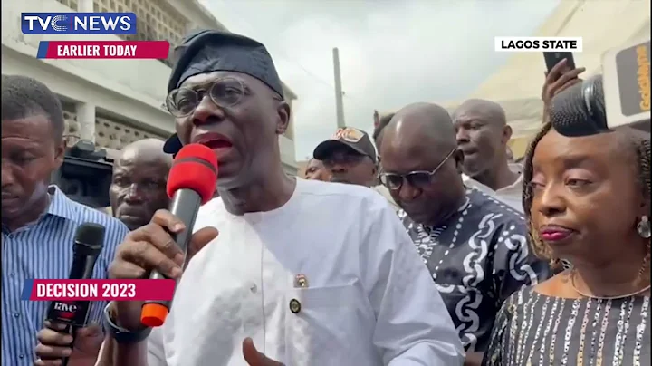 Sanwo-Olu Says 2023 Governorship Poll Is About Peace, Progress