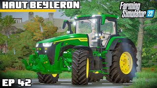 LOOK WHAT'S JOINED THE FARM! | Farming Simulator 22  HautBeyleron | Episode 42