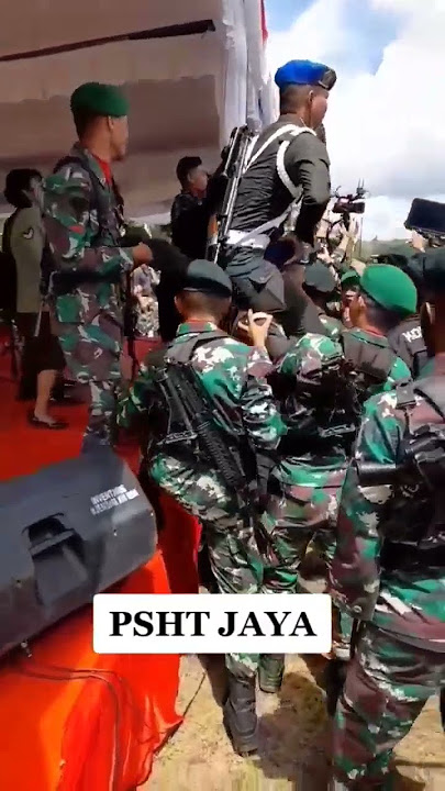 PSHT TNI.. KALO KAYA GINI NETIZEN NGAK KOMEN SURUH BUBARKAN PSHT WKWKKW😂😂🤣🤣 #netizenmahabenar
