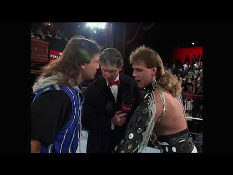 Ic Champ Shawn Michaels Calls Out Anyone To Challenge Him. Marty Jannetty Takes Up The Offer!