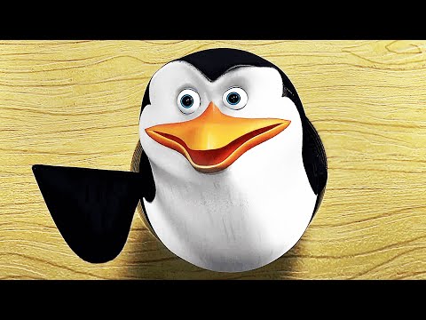 Penguin Boat Takeover Scene | MADAGASCAR (2005) Movie CLIP HD