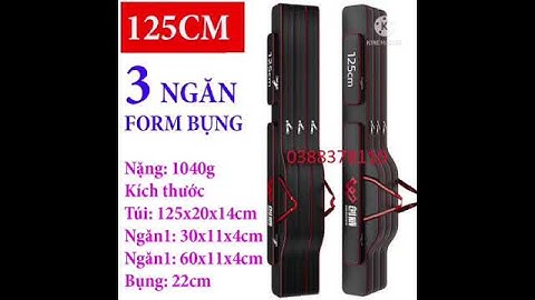 Túi Đựng Cần, Túi Đựng Cần Câu Cá Chất Liệu NYLON Cao Cấp, Chuyên Dùng Đựng Cần Câu Và Phụ Kiện Câu