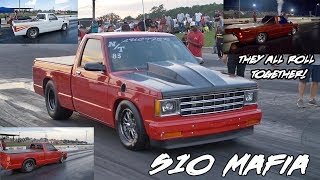 THEY HAVE SO MANY S10s!! S10 INVASION AT SMALL TIRE RUMBLE! AND THEY'RE SUPER FAST!