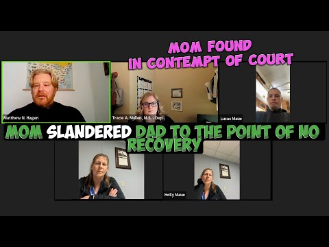 Mom changed the minor child`s school without Dad`s permission | Mom went on Slander Campaign