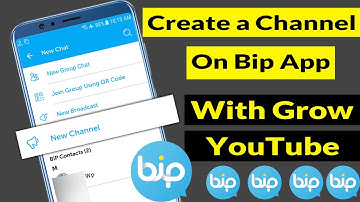 How To Create New Channel On Bip App -  Bip App New Channel Create - Create New Channel