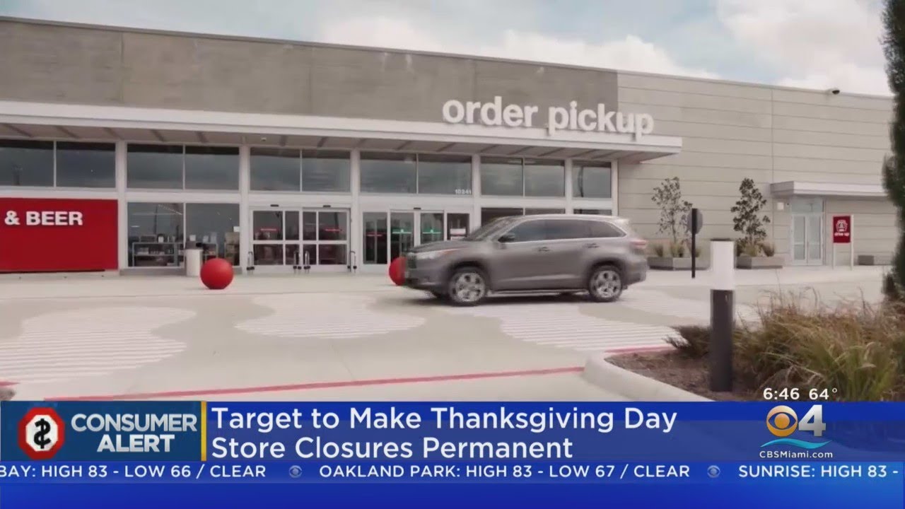 Target Makes Thanksgiving Day Closure Permanent - YouTube