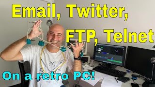 How to use a DOS PC for web, email, twitter, IRC & more! screenshot 5