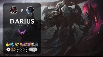Darius Top vs Maokai - KR Master Patch 13.12