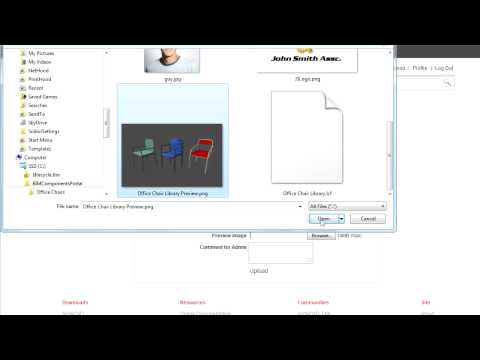 ArchiCAD BIM Components Portal: Uploading GDL Objects