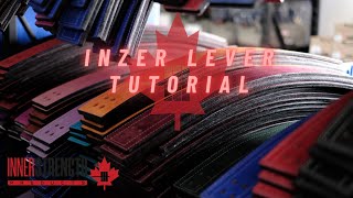 How to assemble your Inzer Lever belt