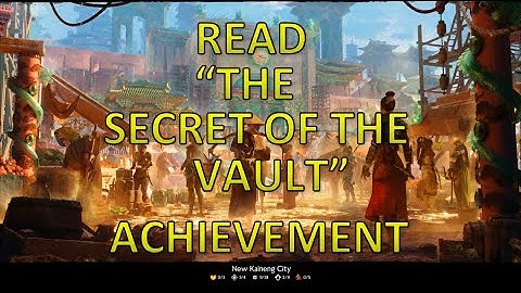 GW2 - Read "The Secret of the Vault" Achievement