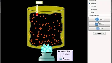 O que a agitação molecular causa na temperatura?