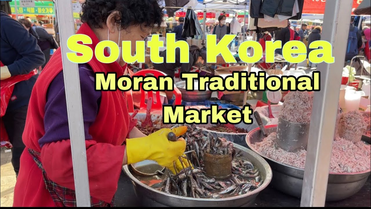 [모란시장] South Korea… Moran Traditional Market 