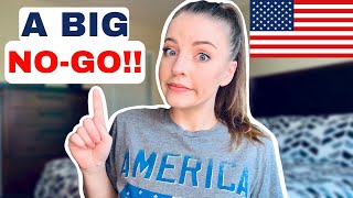 IMPORTANT - DON&#39;T DO these 10 things in AMERICA