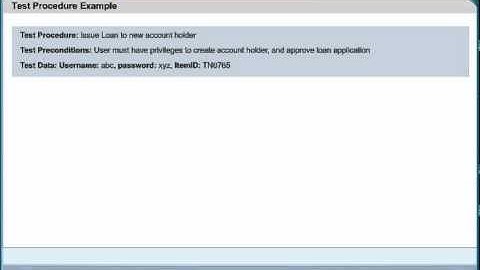 Simplilearn: Software Test Procedure Example | Software Testing Certification Training, India