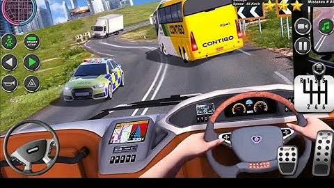 Top 5 Bus Simulator Games for Android & iOS 2021 // High Graphics Games