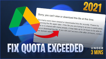 Bypass Google Drive Download Limit (Quota Exceeded) Error 2022 [New Method]