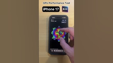 iPhone 17 Volume Shader bm test  #gpu #gpu_tester #iphone17 #volumeshader