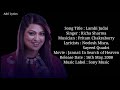 Lambi Judai (Char Dino Ka Pyaar O Rabba) Full Song With Lyrics By Richa Sharma