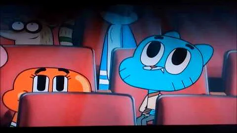 Gumball regular show adventure time in cinema