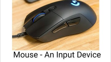 MOUSE - AN INPUT DEVICE/READING/CHAPTER 5/ICSE COMPUTER/CLASS 2