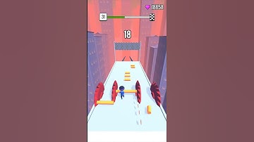 Roof Rails - Gameplay Level 31  #Shorts