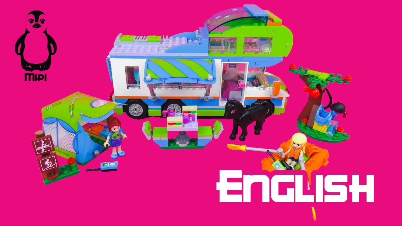 LEGO® Friends 41339 Mia´s Camper Van | Speed build | Review | English ...