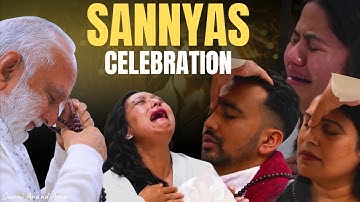 Sannyas Initiation at Osho Tapoban, Nepal || Spiritual Transformation #spirituality #meditation