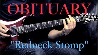 OBITUARY - &quot;Redneck Stomp&quot; - Death Metal Guitar&amp;Bass Cover