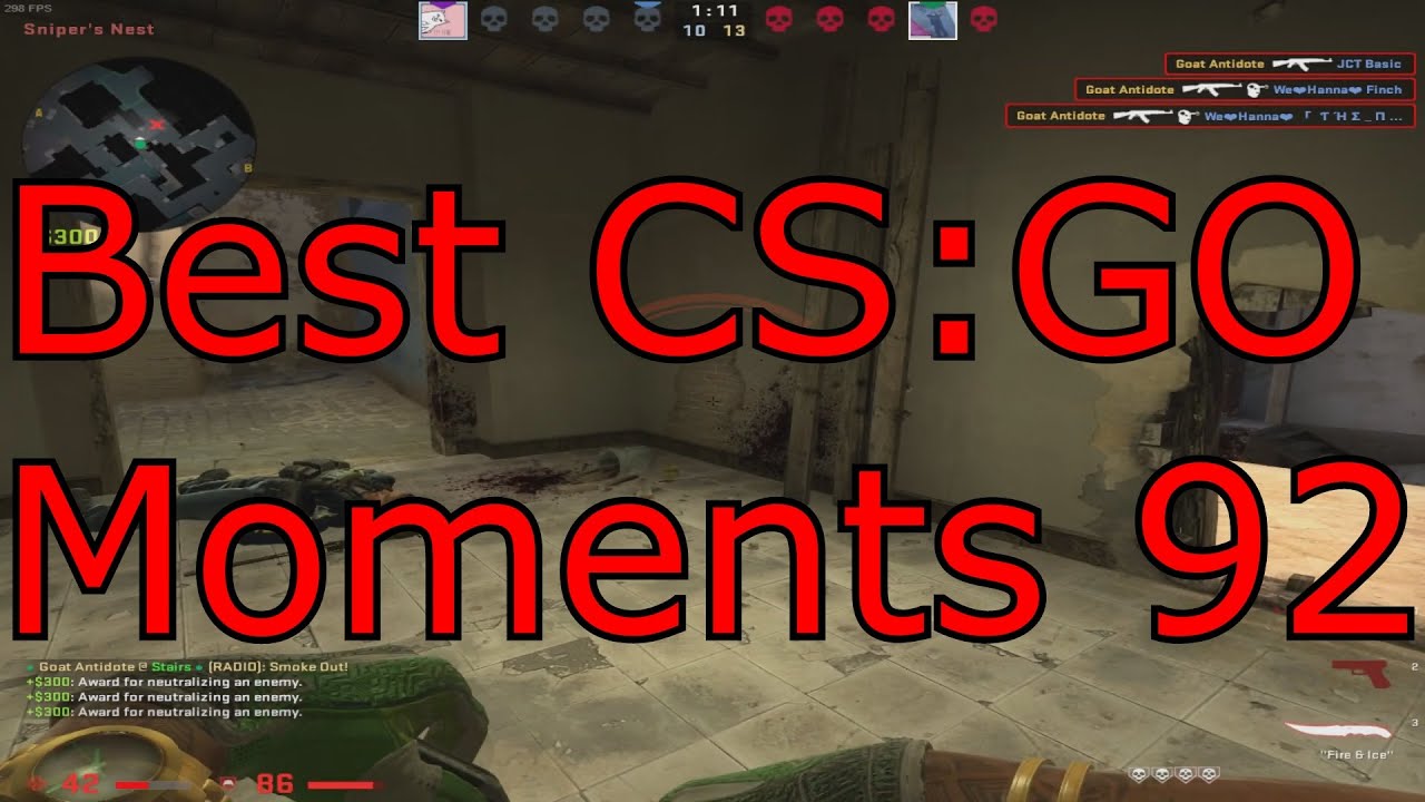 Best CS:GO Moments (Episode 92) - YouTube