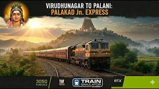 Virudhunagar to Palani | Train Simulator Classic | Indian Railways Gameplay 🚂