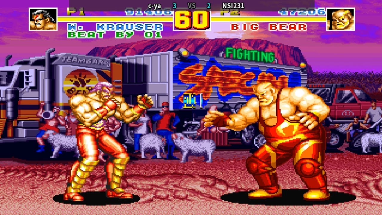 Fatal Fury Special | Fightcade 아랑전설 스페셜 c-ya (jp) vs NSI231