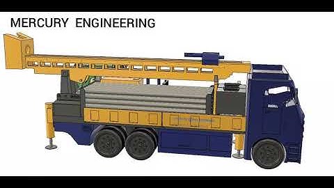 Automatic Borewell design by MERCURY ENGINEERING   Meet Trailer And Fabrication metoda gidc