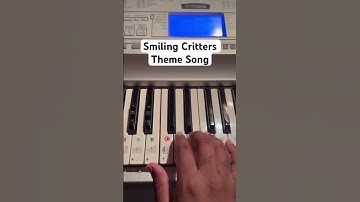 Smiling Critters Theme Song #easypianotutorial #smilingcritters #pianolession