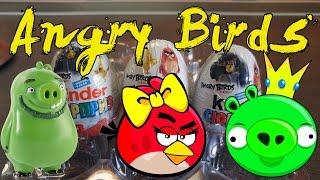 Киндер Сюрприз Энгри Бердс в Кино The Angry Birds Movie 2016 на русском языке Киндер Сюрприз Энгри Бердс в Кино The Angry Birds Movie 2016 на русском языке