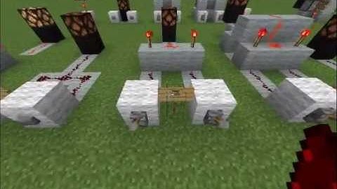 Redstone Lesson 2 - Logic Gates and Clocks