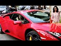 Shraddha Kapoor Driving Her New Lamborghini Huracan Tecnica Worth 5 Crore INR