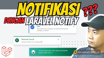 Mudah Membuat Notifikasi di Laravel