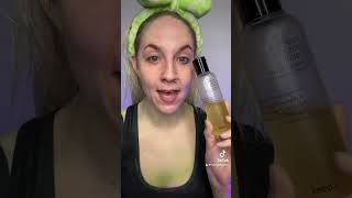 Get unready with me 💚💜#makeupstorytime #nosleep #skincarestorytime