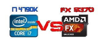 i7 4790k vs AMD FX 9370 I Dying Light