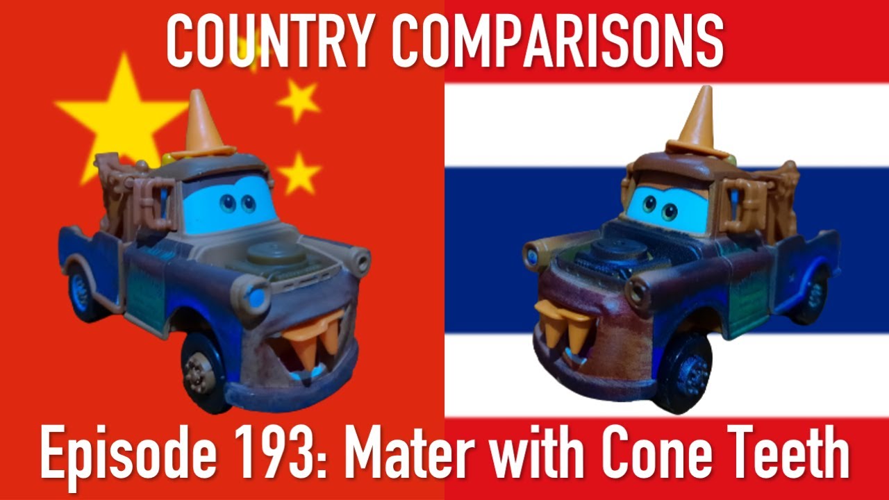 Mater With Cone Teeth Country Comparisons Episode 193 China V Mater With Cone Teeth Country Comparisons Episode 193 China V
