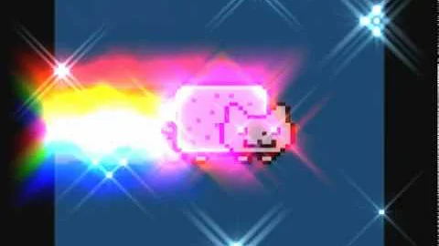 Nyan cat + Nuclear power = MEGA HIT!